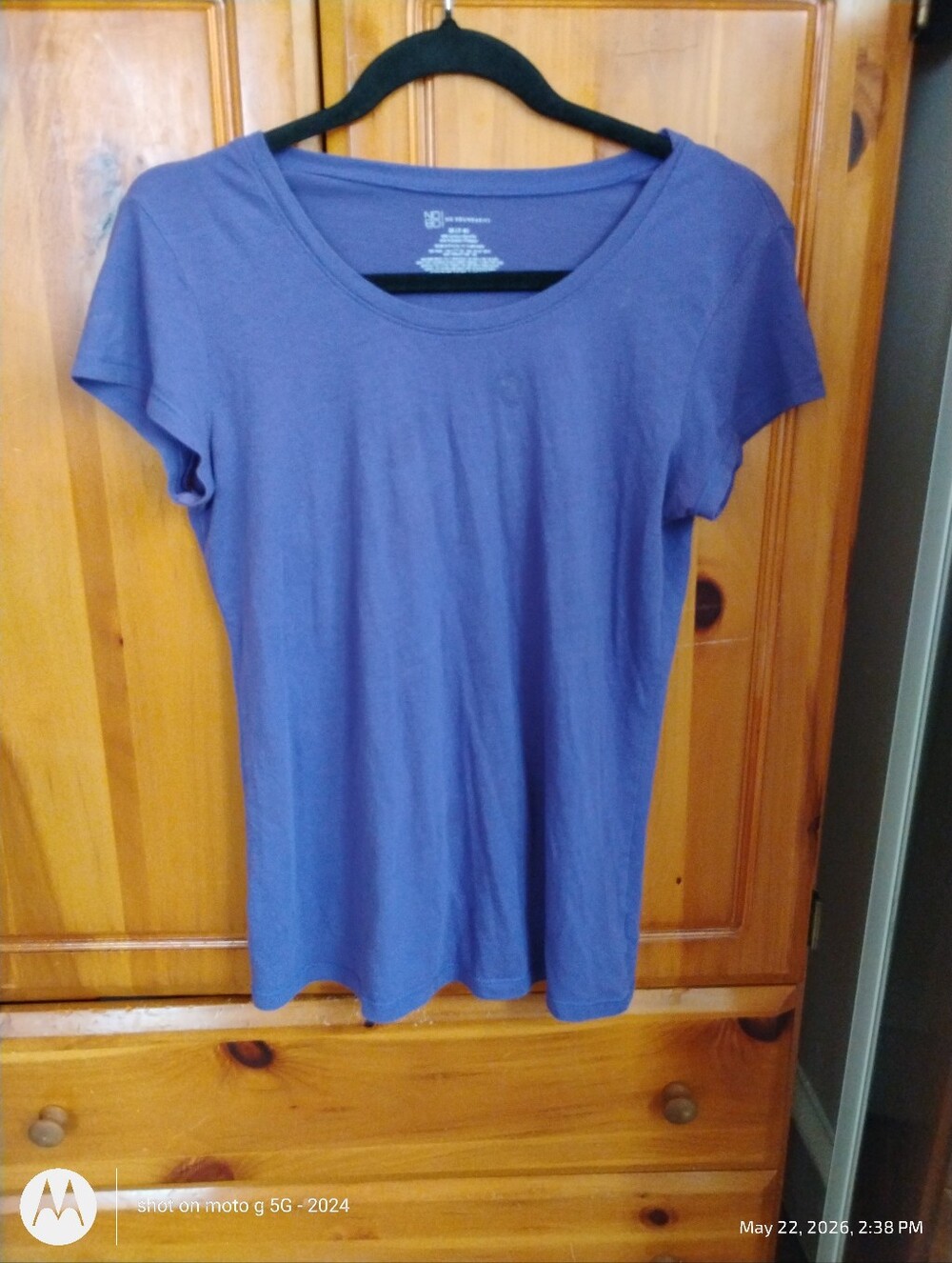 Classic Scoop Neck Women's Tee - Purple